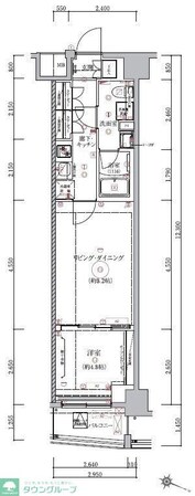 ベルシード板橋本町プレミアIIの物件間取画像